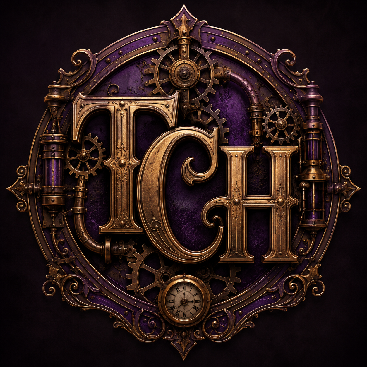Ornate TCH monogram